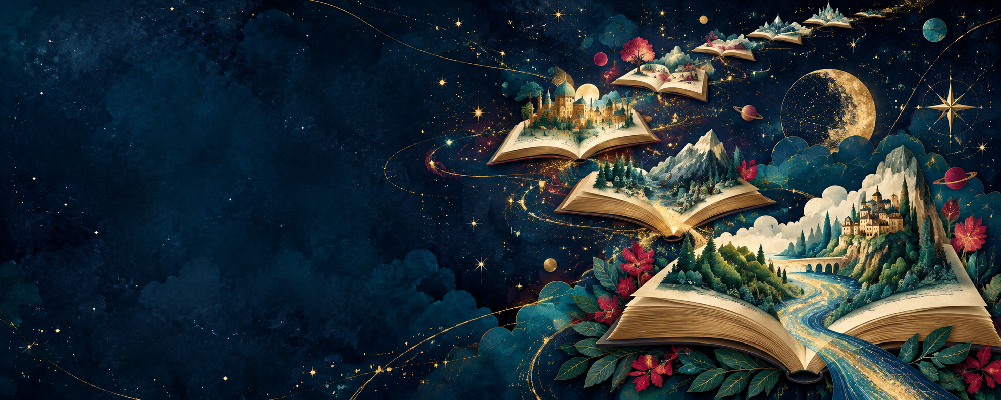 Books from the Mertonopolis reading universe